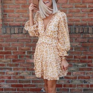 New with tags// yellow and white floral dress